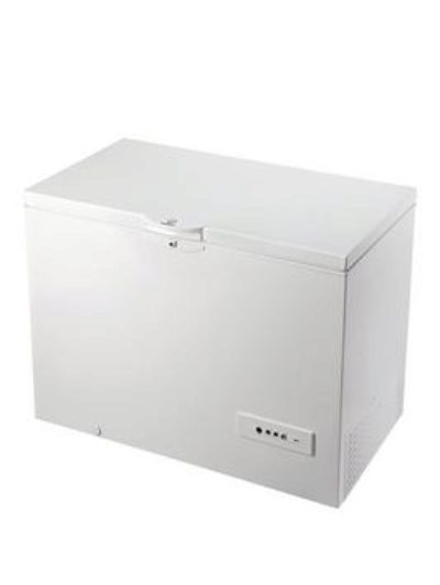 Indesit Os1A300H 300 Litre Chest Freezer - White Indesit Os1A300H 300 Litre Chest Freezer - White